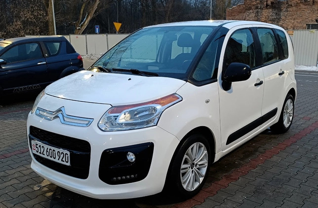 citroen łódzkie Citroen C3 Picasso cena 32700 przebieg: 93500, rok produkcji 2015 z Zbąszynek